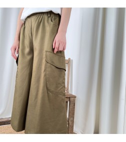 FLAP-POCKET PANTS